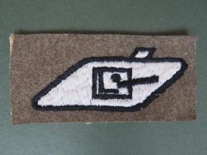 British Army 1960's Royal Tank Regiment Arm Badge