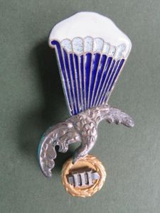 Poland Air Force Parachute Instructor Badge 3rd Class