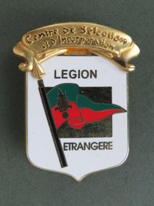 France Foreign Legion, Centre de Sélection Incorporation Légion Etrangère Pocket …