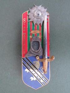 France Foreign Legion Colonel 'De MARENCHES' Promotion Crest