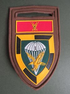 South Africa 1st Parachute Battalion with Chief of the Army …