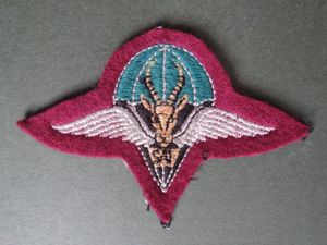 South Africa 1st Parachute Battalion Beret Badge