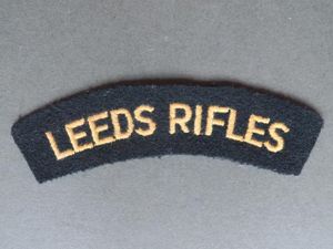 British Army Post 1961 8th Leeds Rifles Battalion (West Yorkshire …