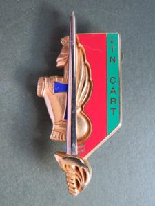 France Foreign Legion 'Lieutenant CART' Promotion Crest