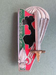 France Foreign Legion 'Sous-Lieutenant DUMONT' 1987 Promotion Crest