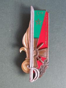 France Foreign Legion 'Capt COZETTE' 1980-1981 Promotion Crest