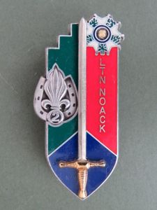 France Foreign Legion 'LTN NOACK' (1990) Promotion Crest