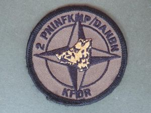 NATO-OTAN 'KFOR' Denmark 2nd Company Prinsens Livregiment (The Prince's Life …