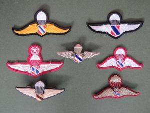 Thailand National Border Police Parachute Wings