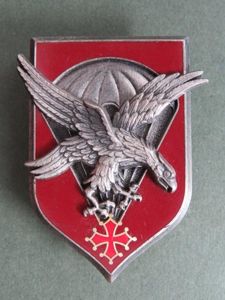 France Army 11 Parachute Division ETAT-MAJOR Pocket Crest