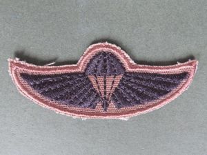 South Africa Army 'Air Supply' Instructor Parachute Wings