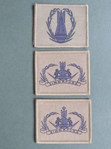 Singapore Army Ammunition Technician Qualification Badges, Basic, Senior & Master