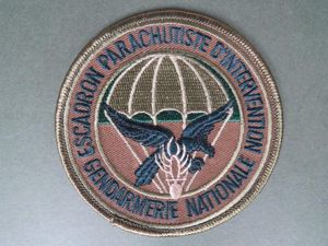 France Gendarmerie Nationale ESCADRON PARACHUTISTE D'INTERVENTION Shoulder Patch
