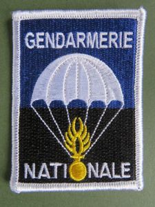 France Gendarmerie Nationale ESCADRON PARACHUTISTE D'INTERVENTION Shoulder Patch