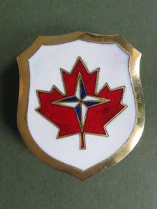 N.A.T.O. 'Canadian Forces Europe' Pocket Crest