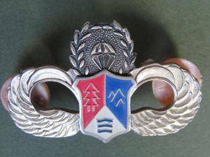Republic of China (Taiwan) Special Forces Parachute Wings Serial Number …