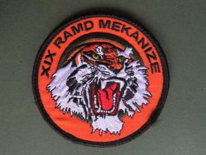 Malaysia Army Armoured Corps 'XIX RAMD MEKANIZE' (19 Battalion) Shoulder …