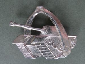 Belgium Army 'Armoured Training Centre' Cap Badge