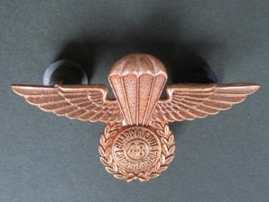 Peru 'Guardia Civile' Parachute Wings