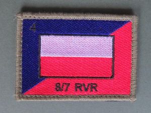 Australia Army 4th Company 8th/7th Royal Victoria Regiment Formation Sign
