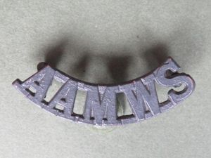 Australia WW2 Australian Army Medical Womens Service Shoulder Title