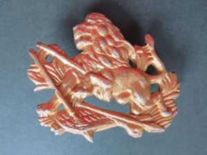 Rhodesia British South Africa Police 1971-1980 Helmet Badge