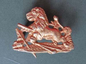 Rhodesia British South Africa Police Pre 1970 Cap Badge