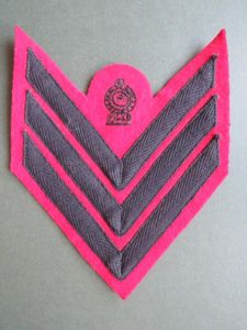 Sri Lanka Army 'Staff Sergeant' Rank Badge