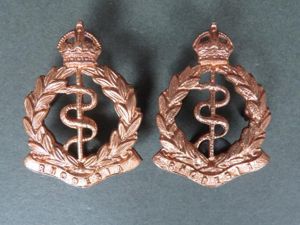 Rhodesia Southern Rhodesia Medical Corps Collar Badges