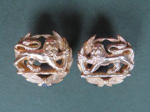 Rhodesia Army 1970-1980 Field Officer and above Rank Badges