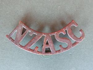 New Zealand Royal New Zealand Army Service Corps Shoulder Title