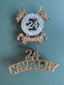 Pakistan Army Post 1947 24th Cavalry (Frontier Force) Regiment Headdress …