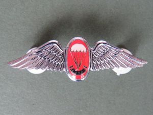South Africa Army 'Freefall' Parachute Instructor Mess Dress Wings