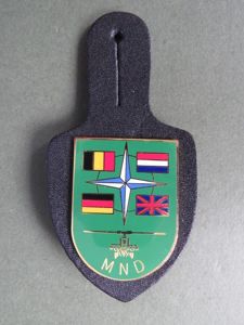 N.A.T.O. 'M.N.D.' (Multi-National Division) Pocket Crest