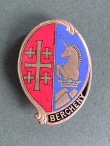 France 1er R.H.P. (Regiment de Hussars Parachutistes) Pocket Crest