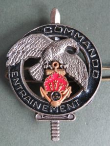 France COMMANDO C.E.C. '11th RIMa' (Marine Infantry Regiment) Pocket Crest