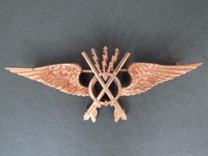 Portugal Air Force 1970's Radio Operator / Gunner Wings