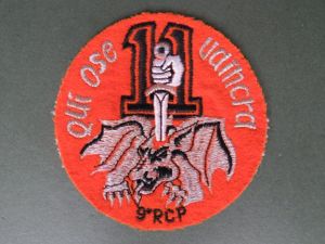 France Army 9e RCP (9° Régiment de Chasseurs Parachutistes) Patch