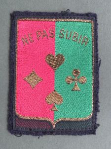 France Army 14th Infantry Division Arm Patch