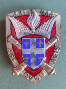 France Army 481° Groupe d'Artillerie Antiaérienne Pocket Crest