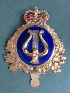 Canada Army Band Branch Cap Badge