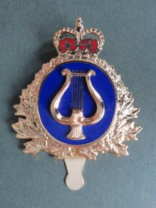 Canada Army Band Branch Cap Badge