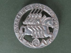 France Army 12° Régiment de Chasseurs Pocket Crest