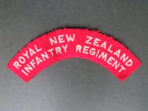 New Zealand Army WW2 The New Zealand Infantry Regiment Shoulder …