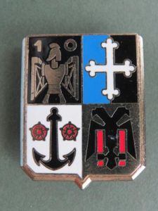 France Army 10° Régiment du Génie (Engineers) Pocket Crest