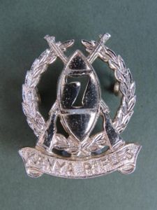 Kenya Army 7th Rifles Cap Badge
