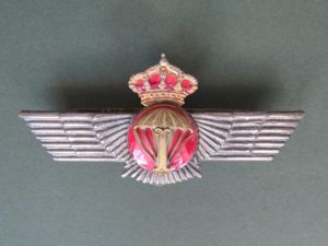 Spain Post 1977 Parachute Instructor Wings