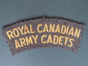 Canada Royal Canadian Army Cadets Shoulder Title