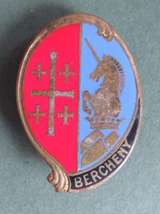 France 1er R.H.P. (Regiment de Hussars Parachutistes) Pocket Crest