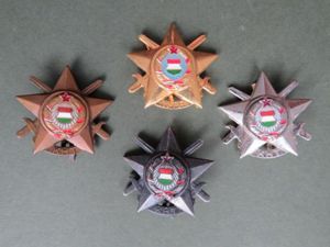 Hungary Army K.H.T. (Field Training) Badges, 1st 2nd, 3rd & …